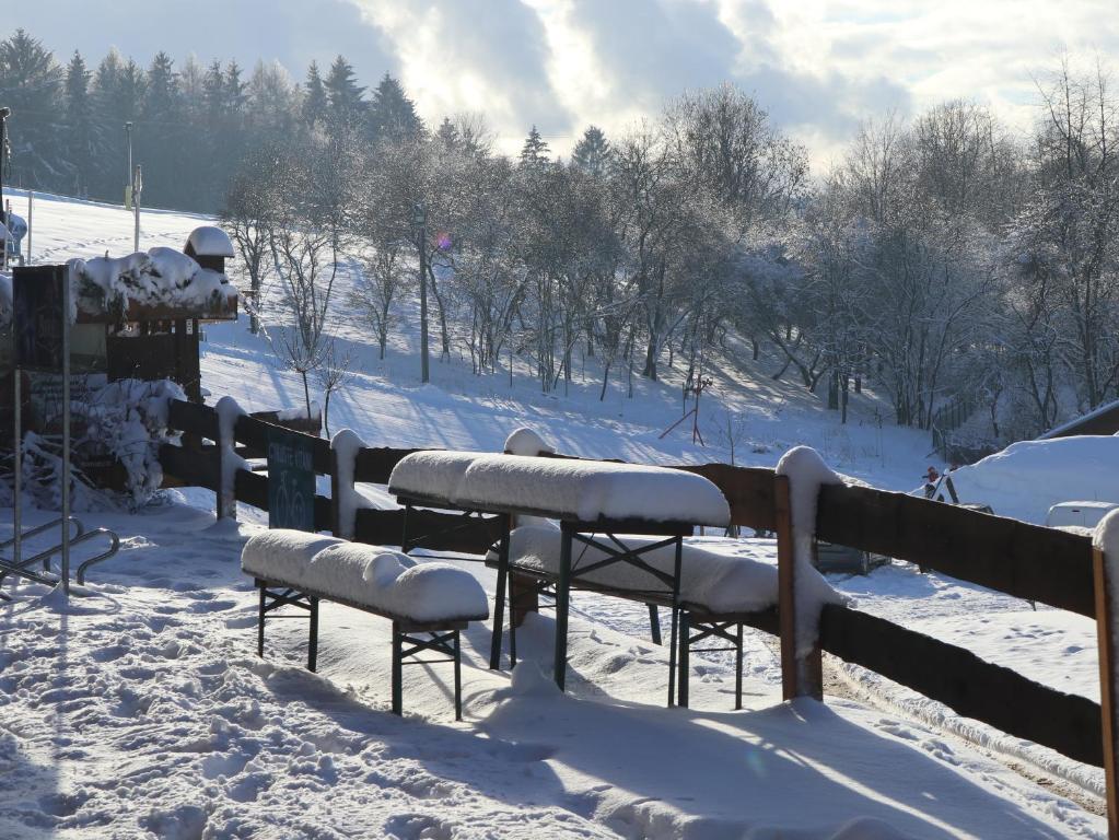 Sport-hotel Šibeniční vrch v zimě