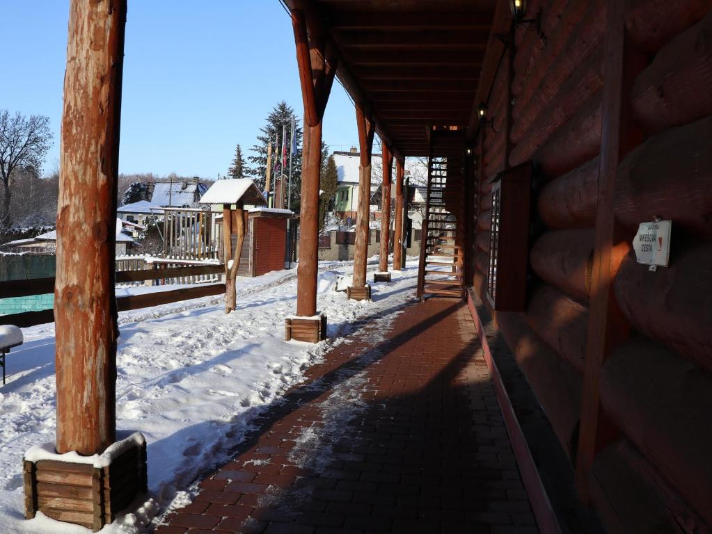 Sport-hotel Šibeniční vrch v zimě