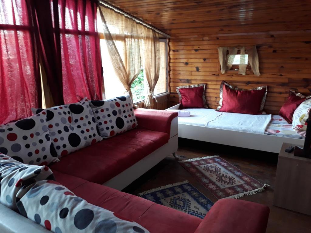 Posezení v ubytování Side Tuana Garden Home