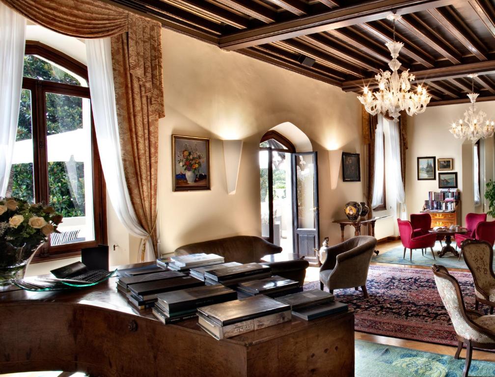 Posezení v ubytování Hotel Villa Giulia