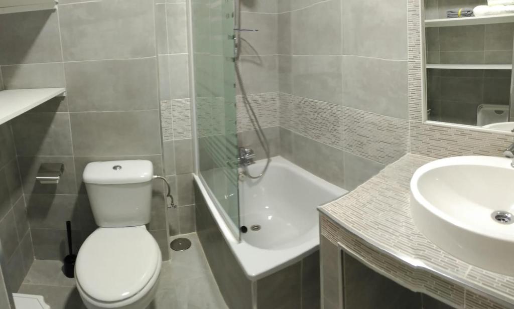 Kúpeľňa v ubytovaní Duplex Daises
