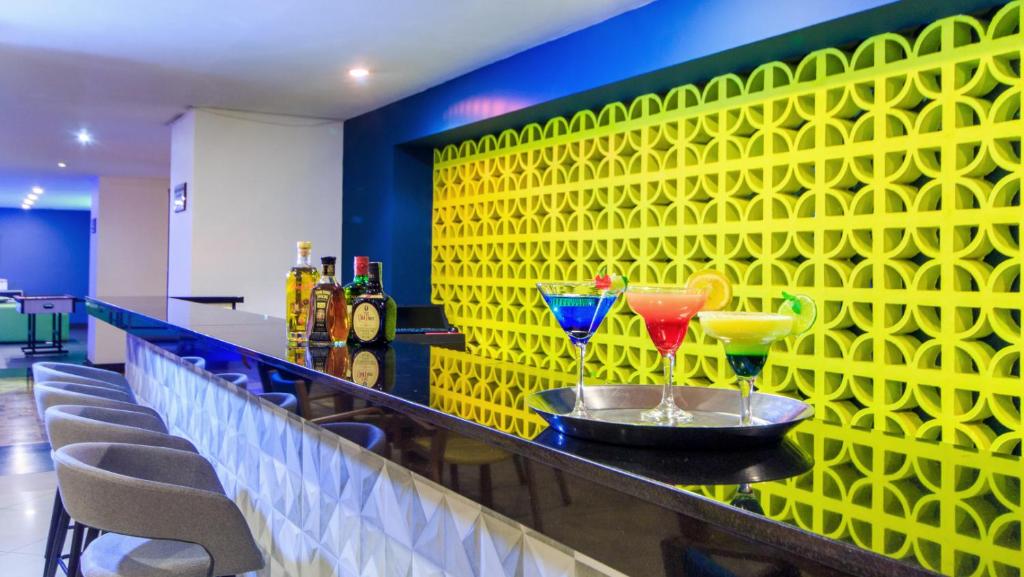 Nápoje v ubytování Pop Art Hotel Las Colinas Manizales