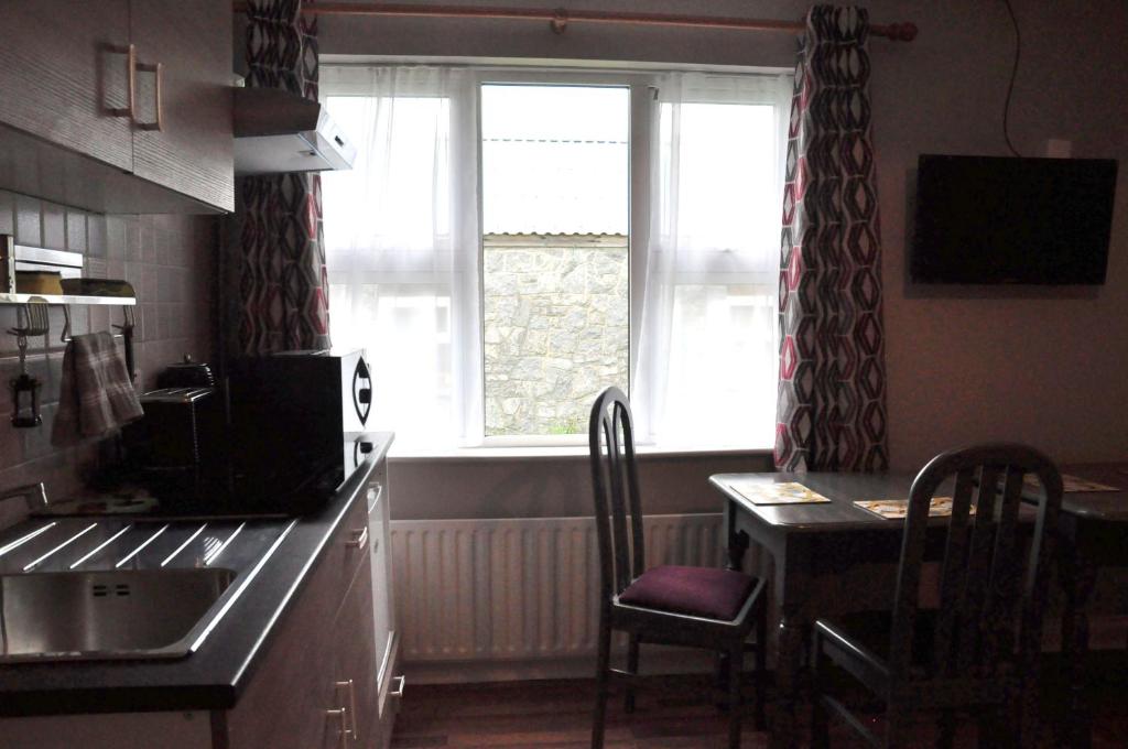 Kuchyň nebo kuchyňský kout v ubytování Killilagh Accommodation