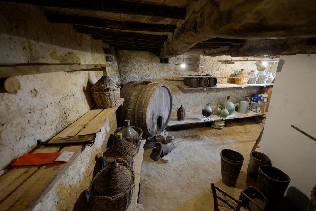 Kuchyň nebo kuchyňský kout v ubytování Casa Vacanze Podere Ugolini