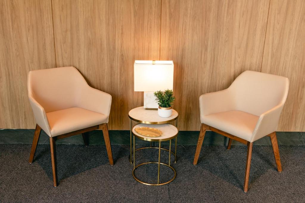 Posezení v ubytování B's Suites Mérida