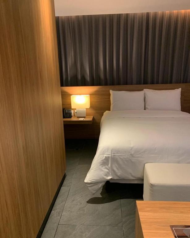 Postel nebo postele na pokoji v ubytování B's Suites Mérida