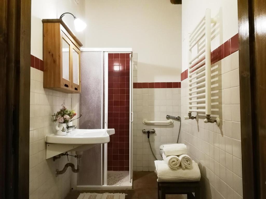 Kylpyhuone majoituspaikassa Dolce Vita