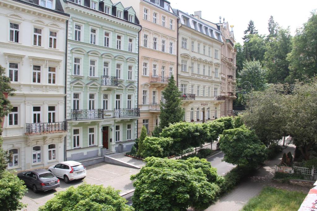 Budova, kde se apartmán nachází