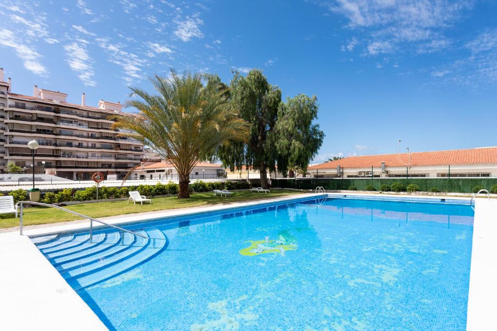 Bazén v ubytování Home2Book Beautiful Apart Los Cristianos Pool Wifi nebo v jeho okolí