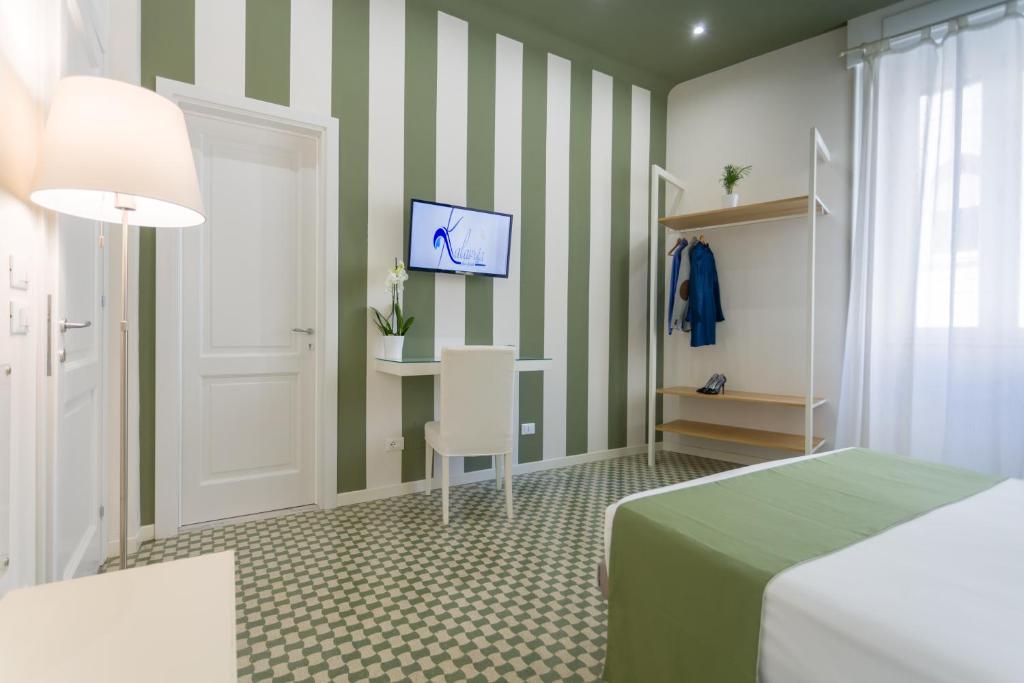 Cama o camas de una habitación en B&B Kalavrìa