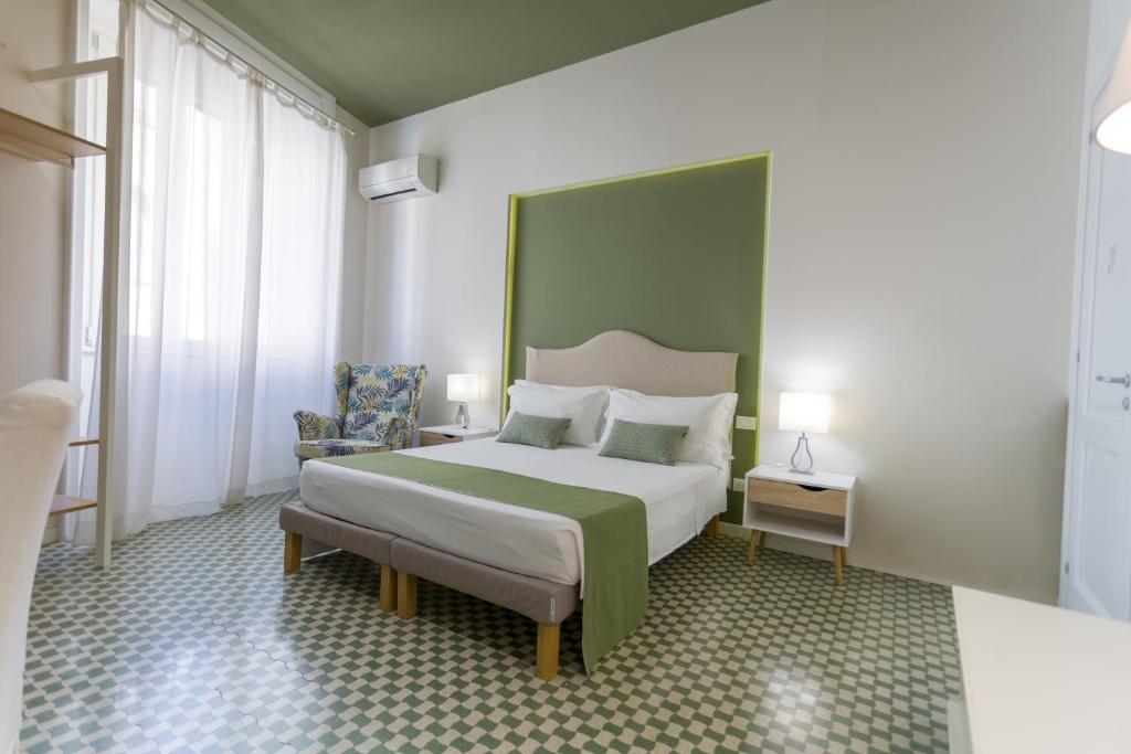 Cama o camas de una habitación en B&B Kalavrìa