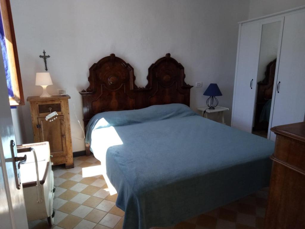 Postel nebo postele na pokoji v ubytování Appartamento in dimora tipica