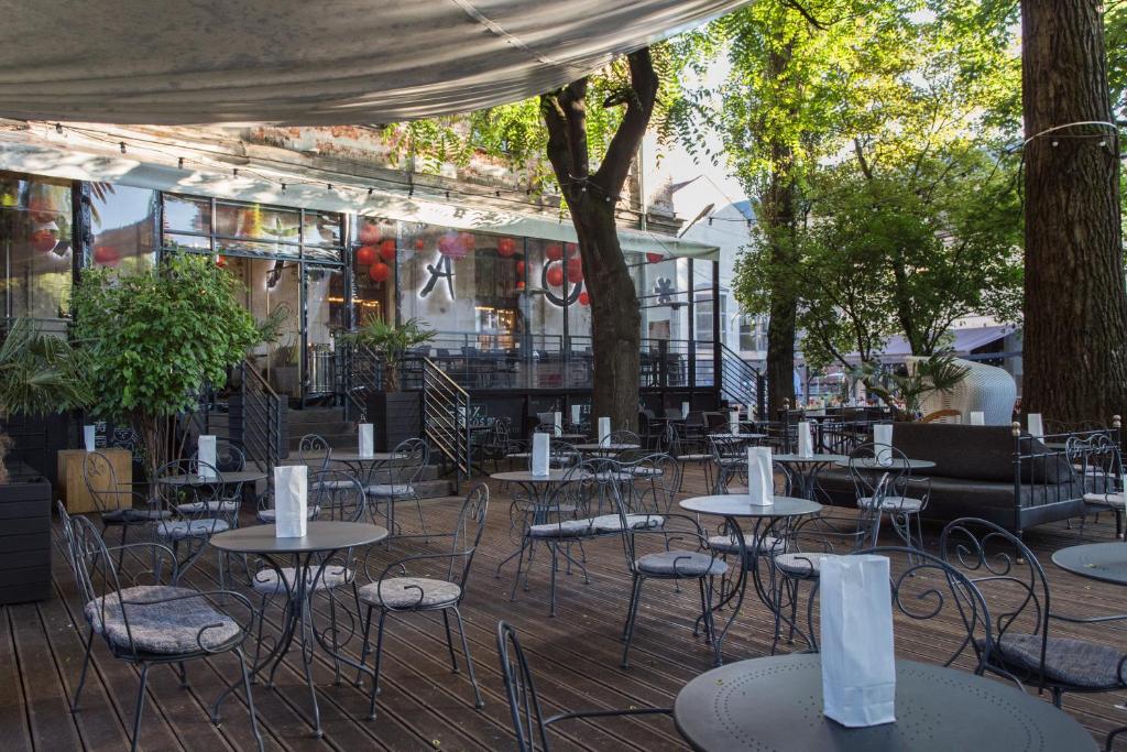 Restaurace v ubytování City of the Kings - City Point Green - Rajska 3