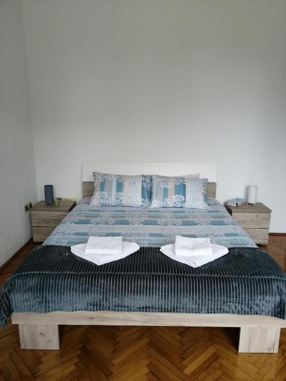 Postel nebo postele na pokoji v ubytování Apartman studio Katarina