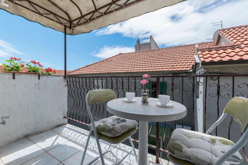 Balkón alebo terasa v ubytovaní Apartments Miroslava