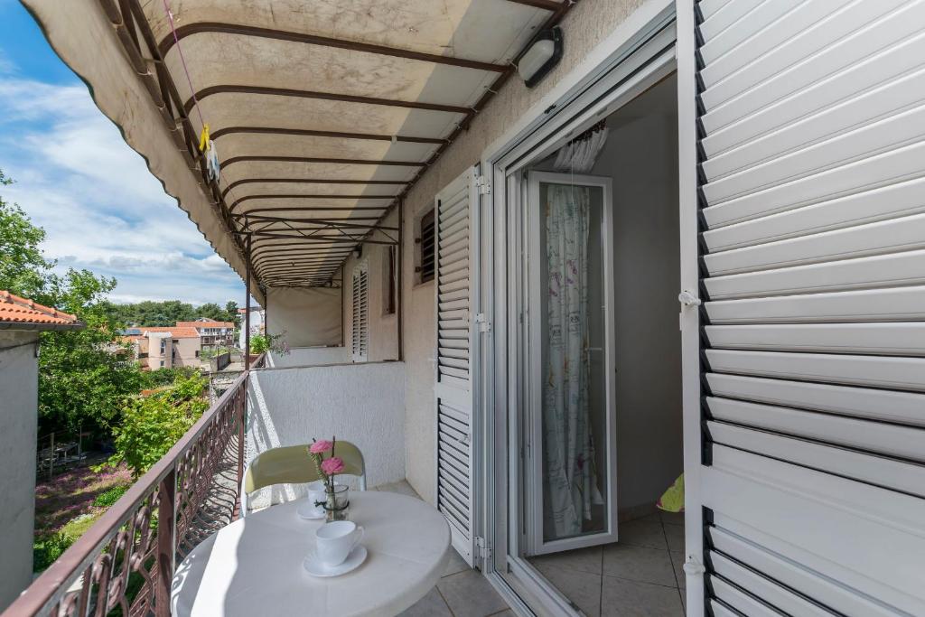 Balkón alebo terasa v ubytovaní Apartments Miroslava