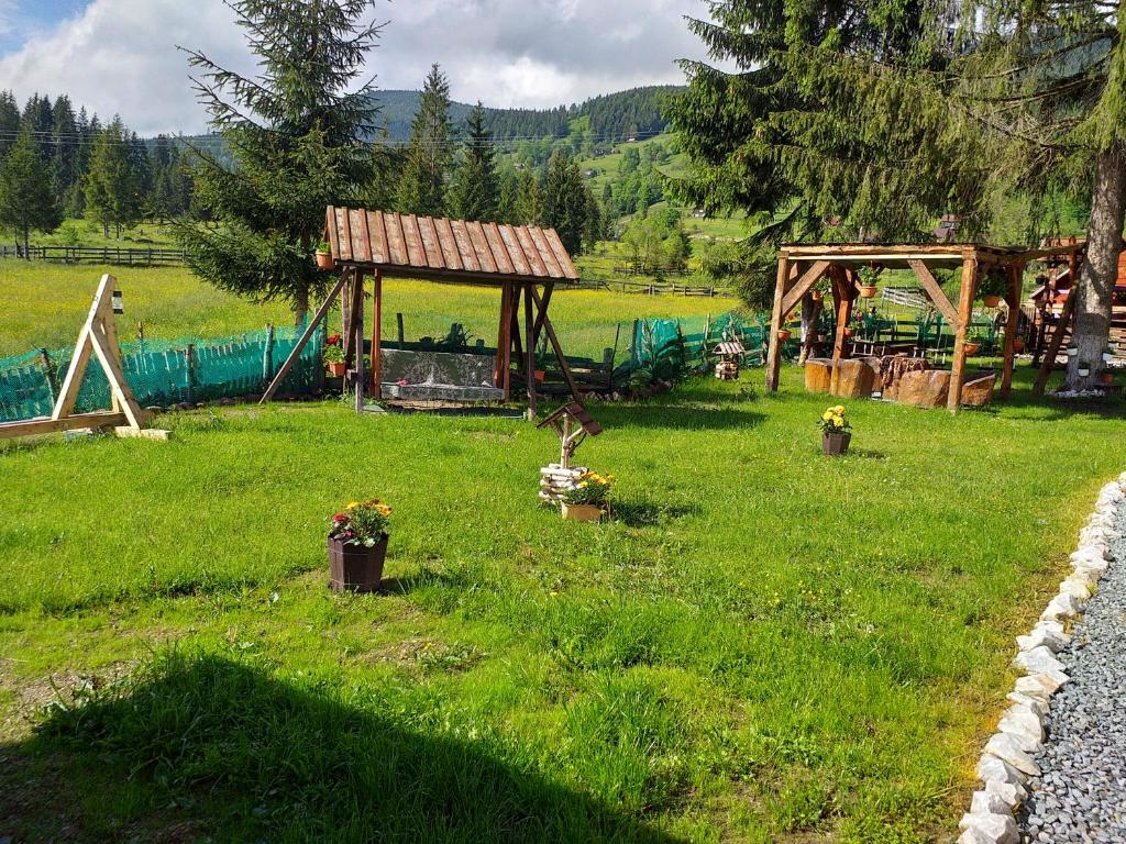 Zahrada ubytování Casa Raluca