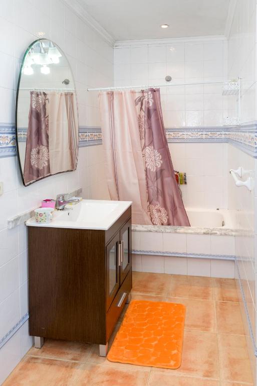 Kúpeľňa v ubytovaní Casa Rosalía