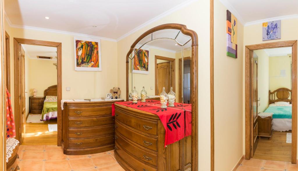 Posteľ alebo postele v izbe v ubytovaní Casa Rosalía