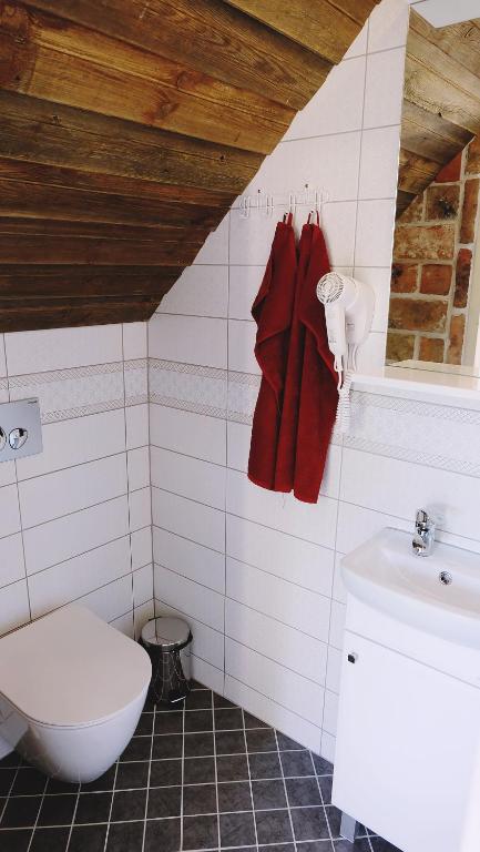 Koupelna v ubytování Õhtu Apartments