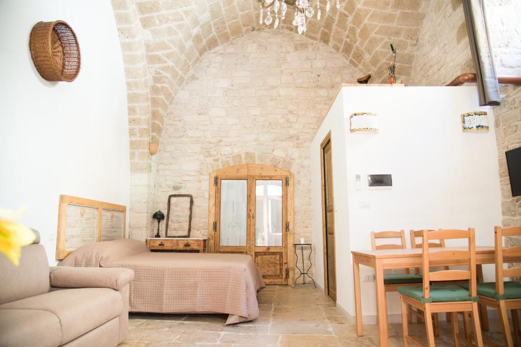 Część wypoczynkowa w obiekcie Piazza Duomo - Medieval Puglia's House