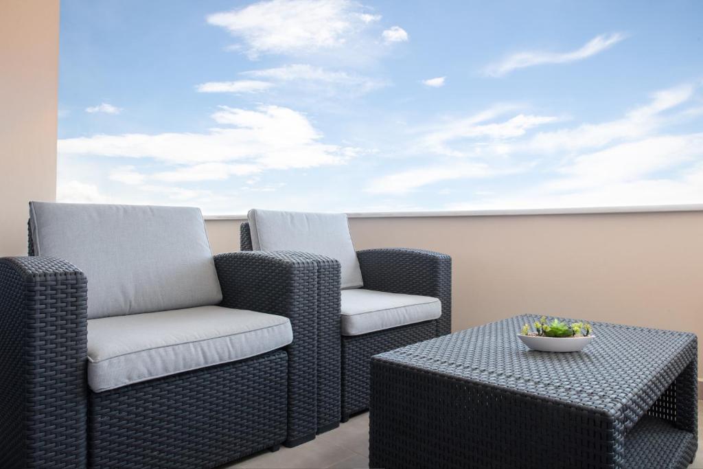 Posedenie v ubytovaní Royalty Suites Loft