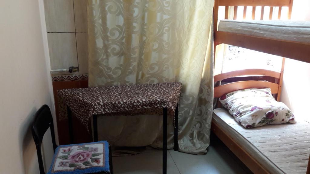 Postel nebo postele na pokoji v ubytování Hostel Teremok