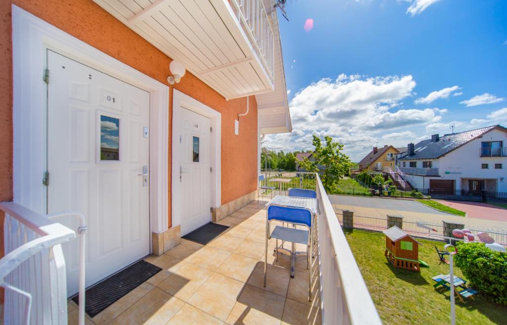 Budynek, w którym mieści się obiekt B&B
