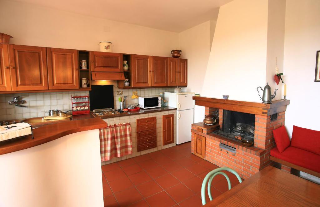 Kuchyň nebo kuchyňský kout v ubytování Casa Milena