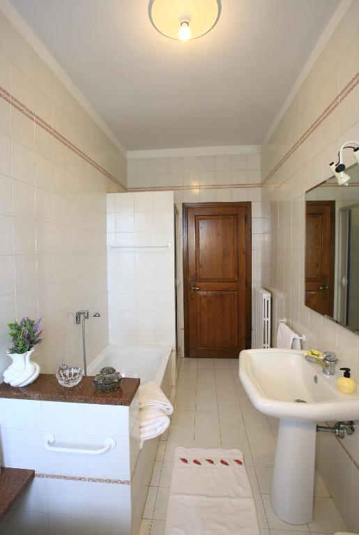 Koupelna v ubytování Casa Milena