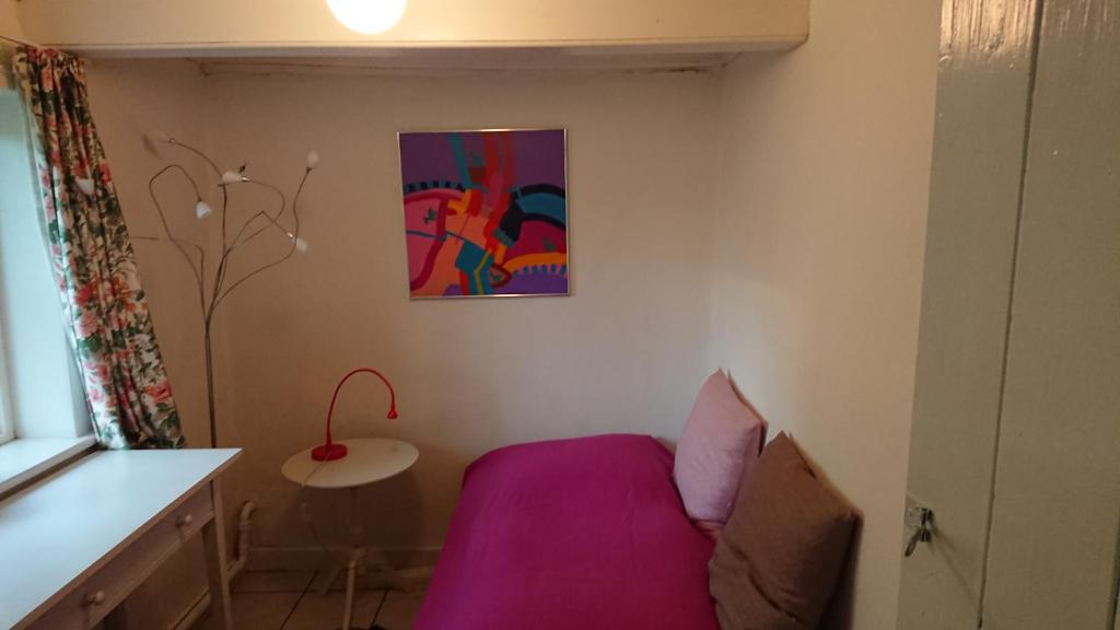 Posezení v ubytování B&B Hesselbjerg