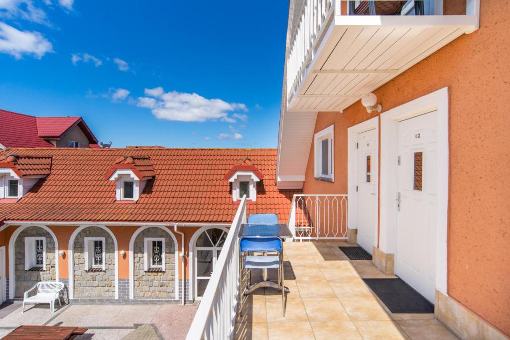 Budynek, w którym mieści się obiekt B&B
