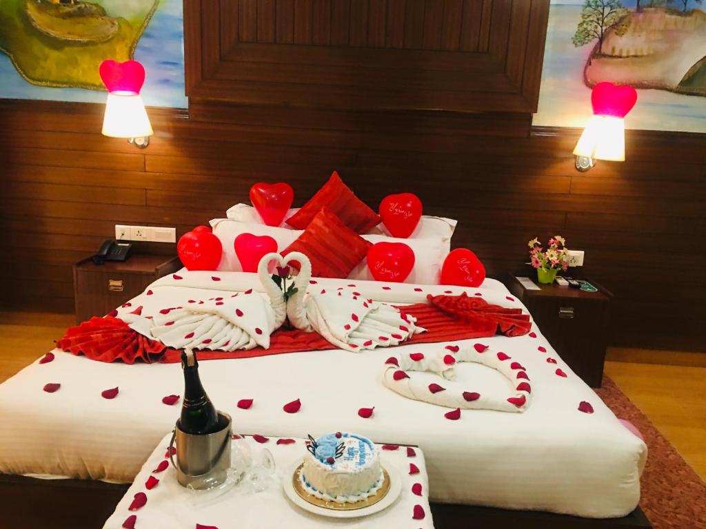 Ένα ή περισσότερα κρεβάτια σε δωμάτιο στο Hotel Iceland