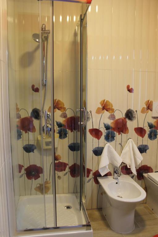 A bathroom at b&b Appiddaveru