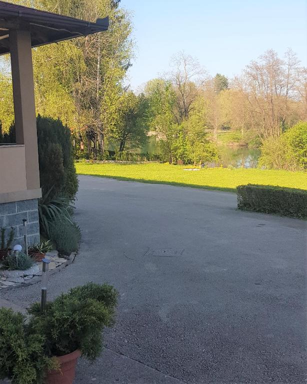 Zahrada ubytování Apartments Korana, BelajskePoljice