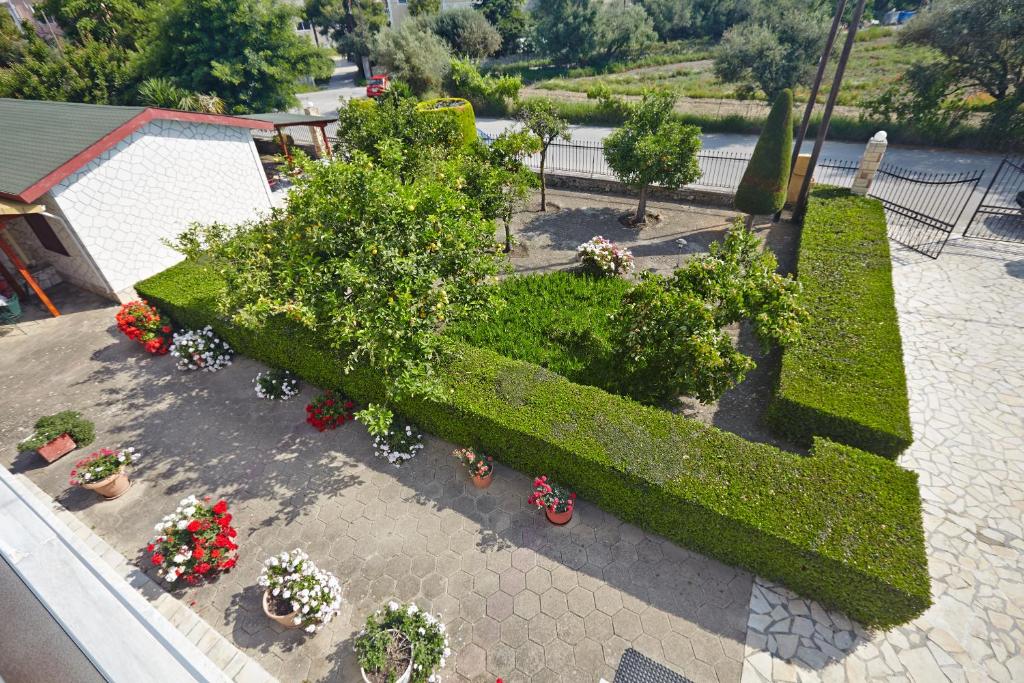 Zahrada ubytování Pettas Apartments