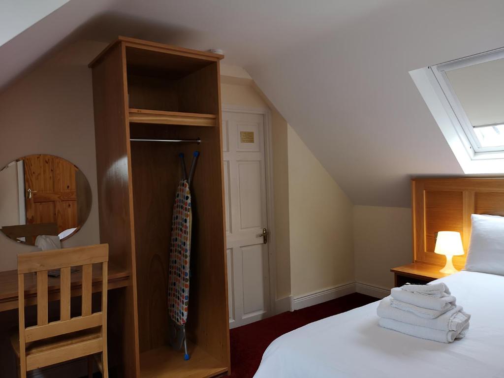 Postel nebo postele na pokoji v ubytování Bank House Guesthouse