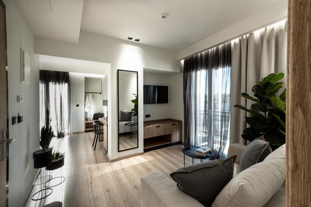 TV a/nebo společenská místnost v ubytování 31 Doors Hotel