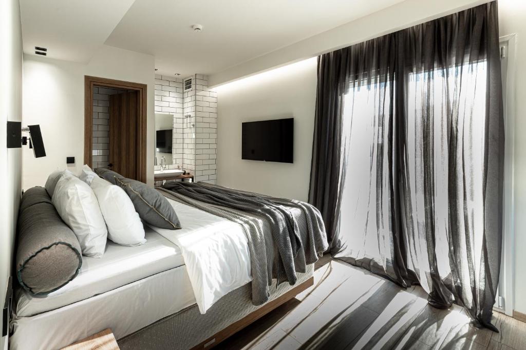 TV a/nebo společenská místnost v ubytování 31 Doors Hotel