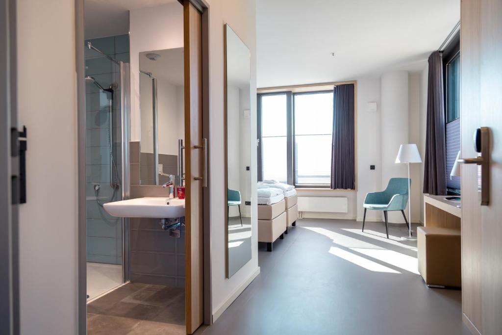 Kylpyhuone majoituspaikassa Hotel Vivendi