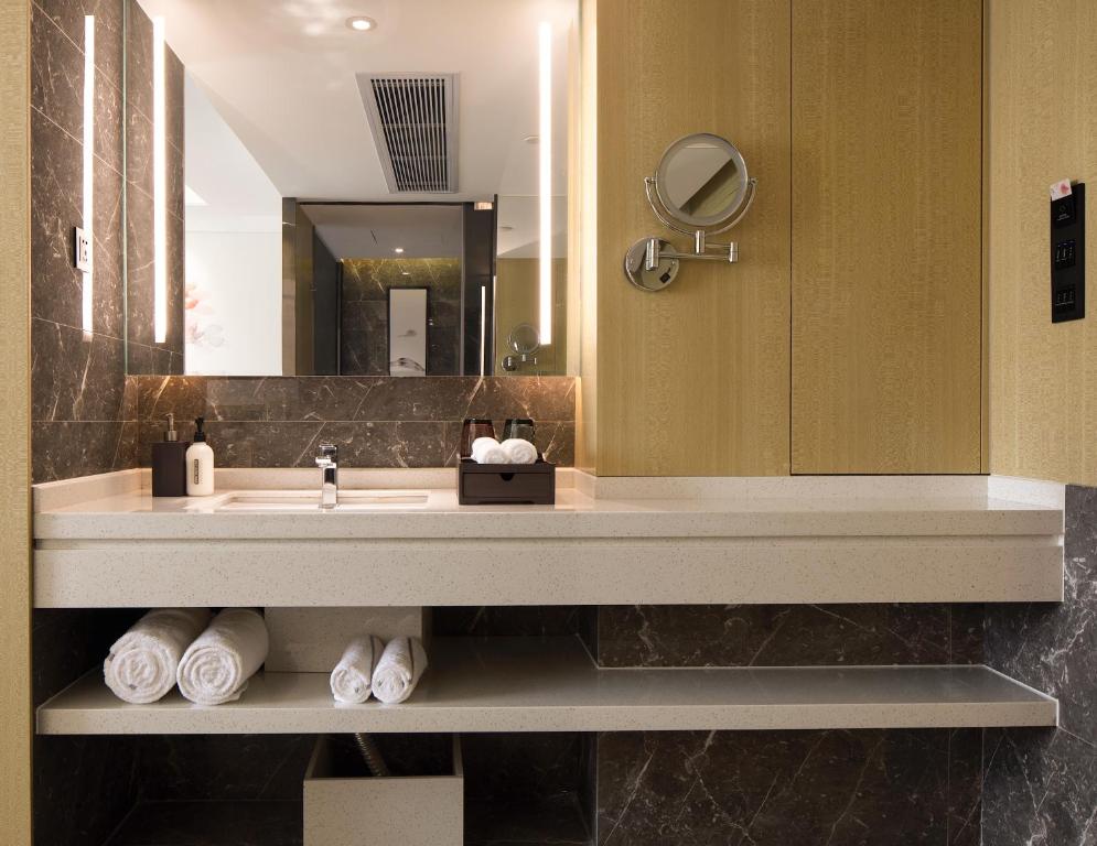 Koupelna v ubytování Paco Hotel Guangzhou Jiangtai Road Metro Branch