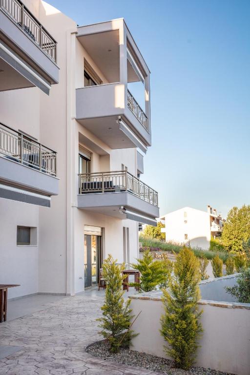 Balkón alebo terasa v ubytovaní Royalty Suites Loft
