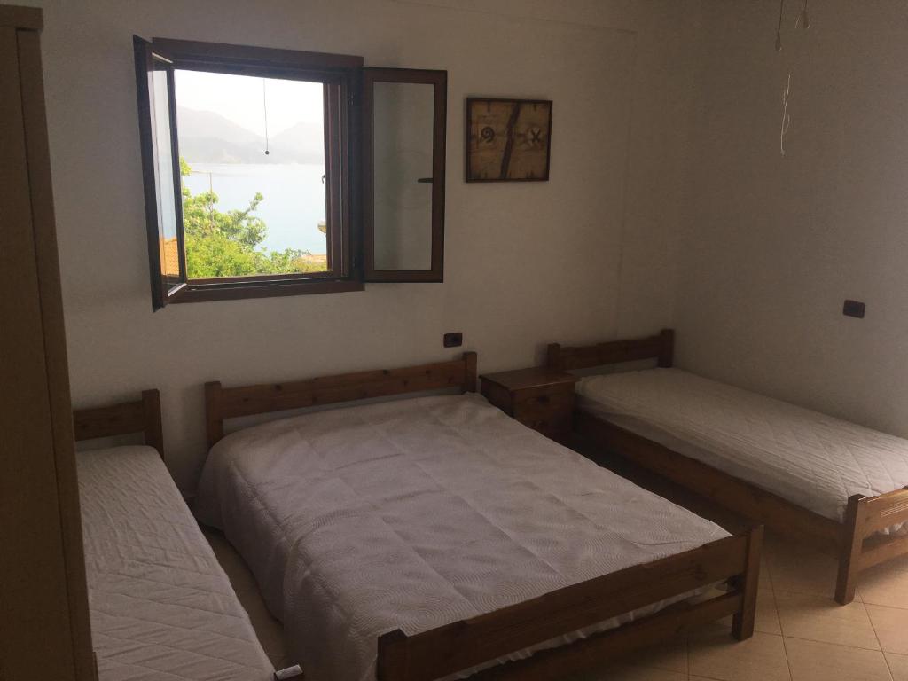 Postel nebo postele na pokoji v ubytování Qeparo Antonio Rooms