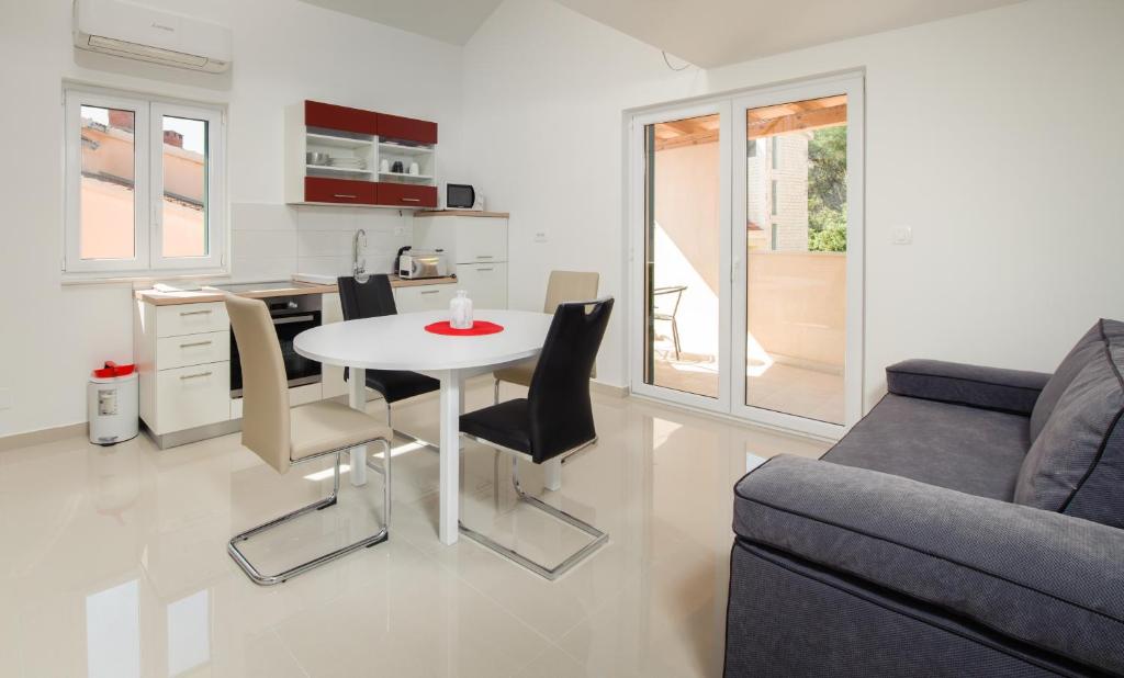 Posezení v ubytování NERA lux apartment
