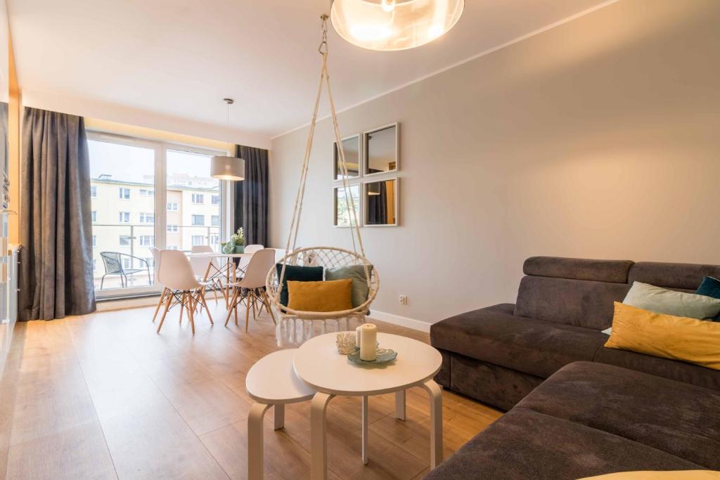 Posedenie v ubytovaní Apartament DREAM Angielska Grobla