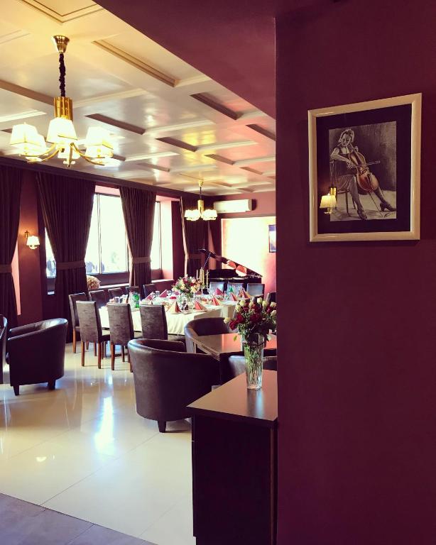 Posezení v ubytování Kirovakan Hotel