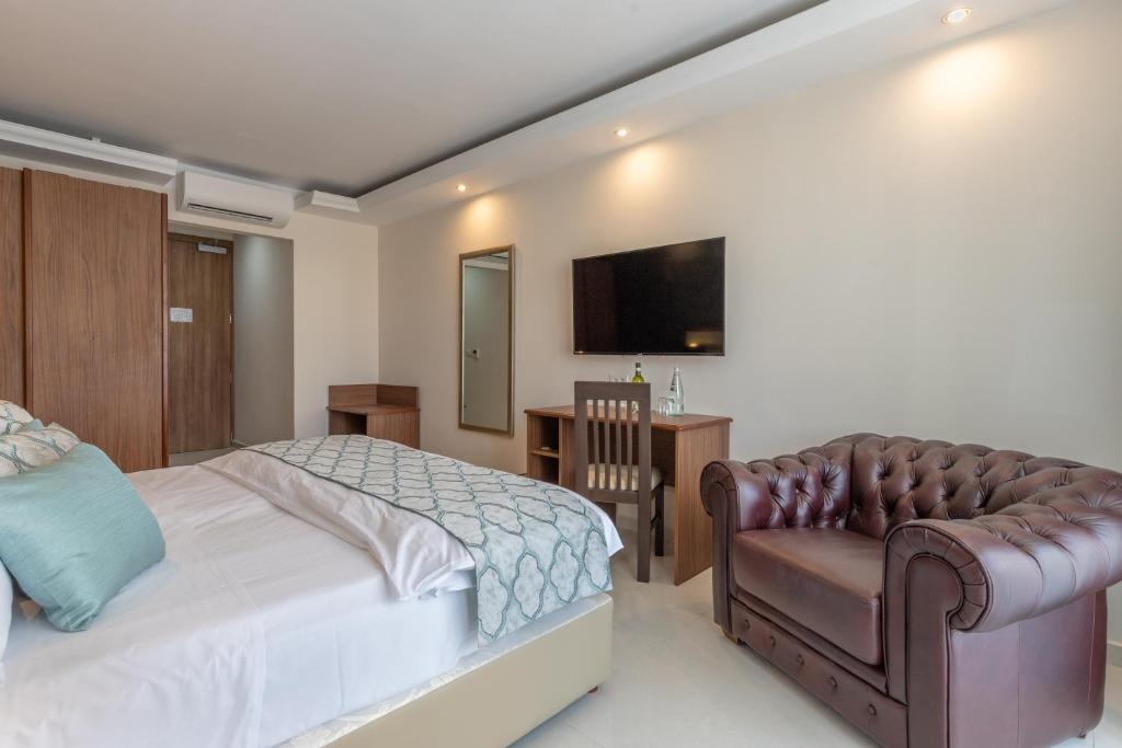 TV a/nebo společenská místnost v ubytování Dun Gorg Guest House