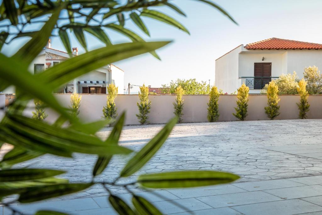 Vonkajšia záhrada v ubytovaní Royalty Suites Loft