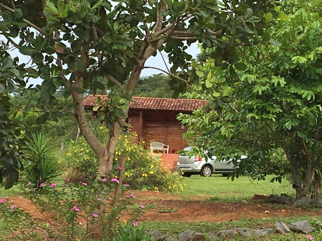 Zahrada ubytování Rancho Ecologico Oasis de Luz