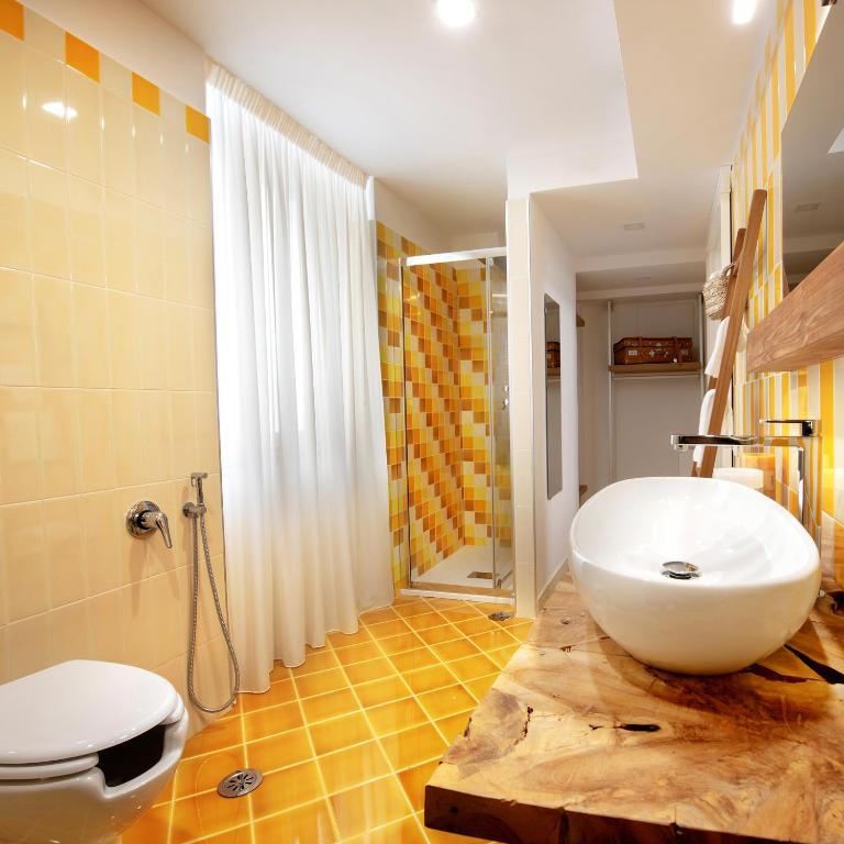 Kúpeľňa v ubytovaní La Fornace Relais & Spa